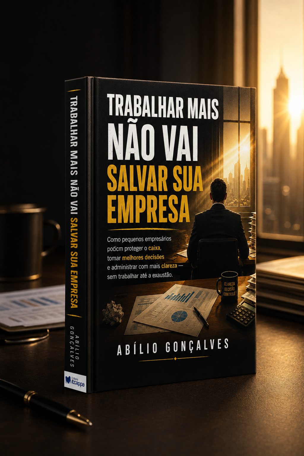 Livro Trabalhar Mais Não Vai Salvar Sua Empresa, de Abílio Gonçalves